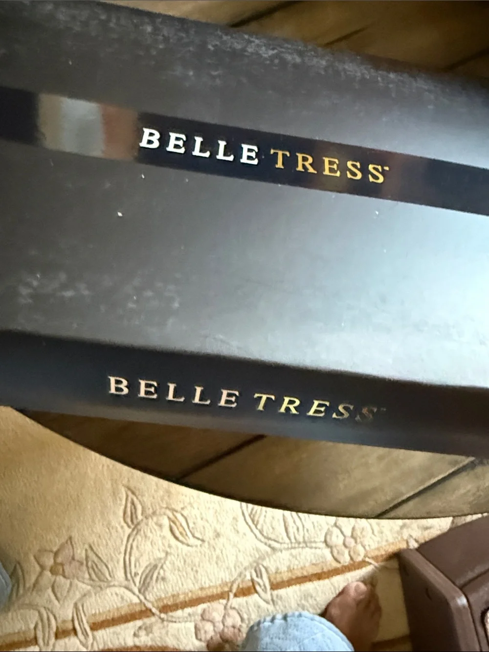 Belle Tress Citrus Mint Women’s Hairpiece Wig - Graphite NWT